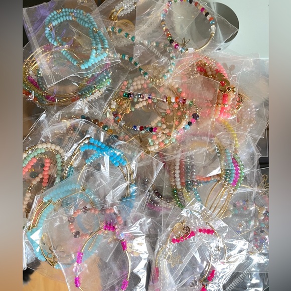 gold plated Mexican bracelets various colors, excellent material - Picture 3 of 3